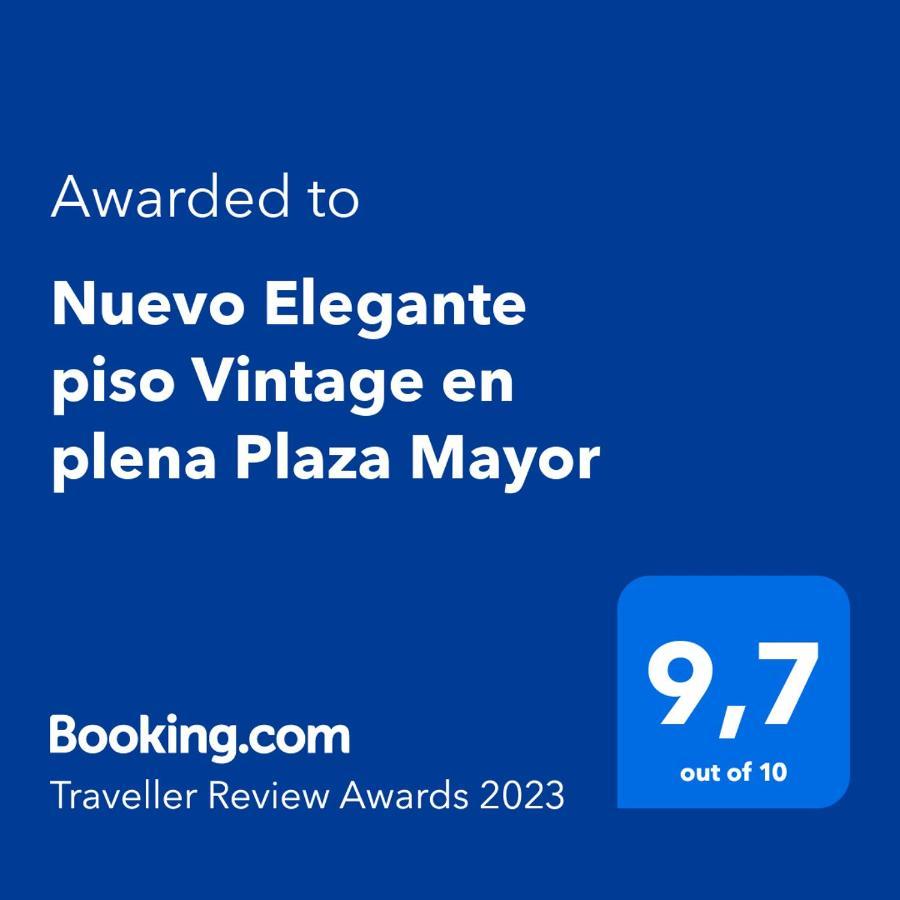 Nuevo Elegante Piso Vintage En Plena Plaza Mayor 마드리드 외부 사진